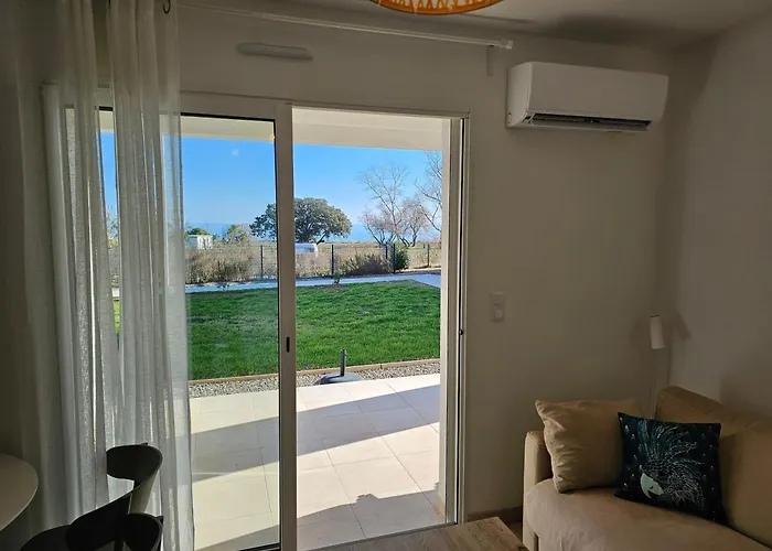 Superbe Vue Terrasse Couverte Face A La Apartman Linguizzetta